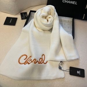 Chanel knitted scarf